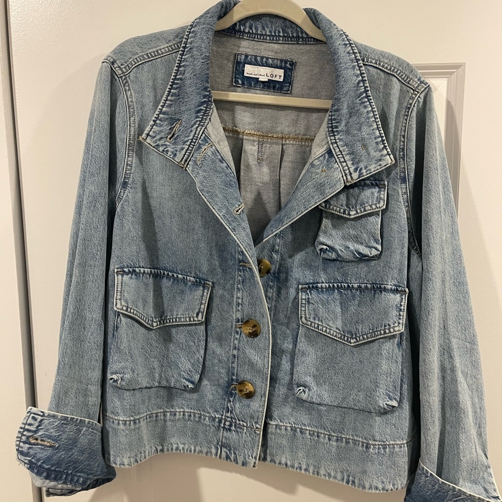 LOFT Denim Blue Women's Jacket